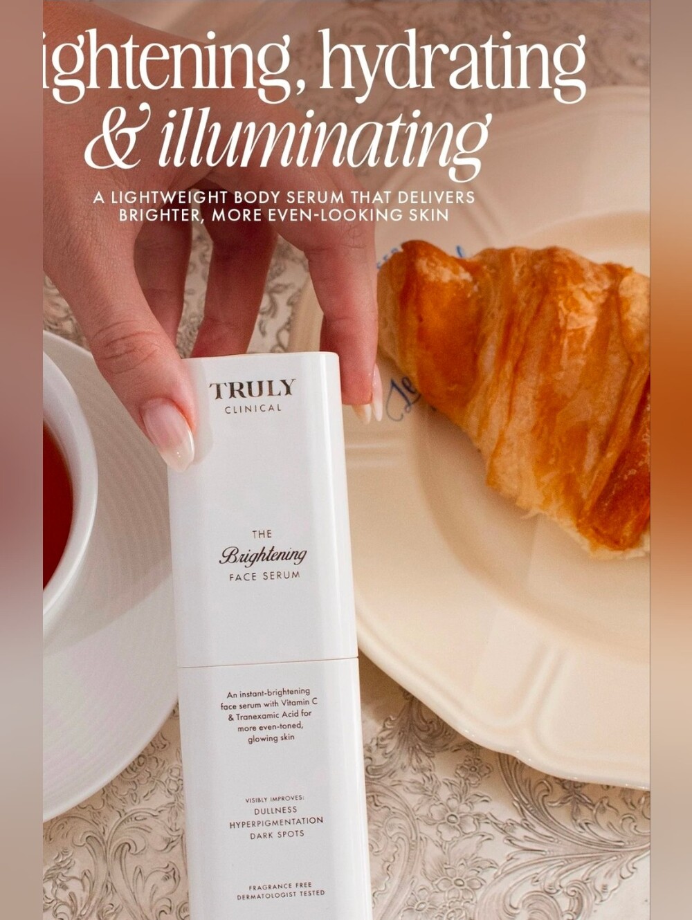 TRULY Brightening Face Serum — White